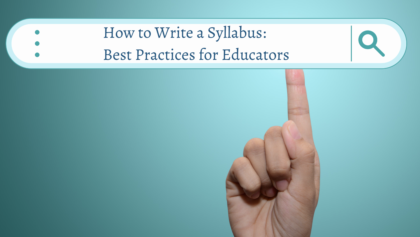 How to Write a Syllabus: Template Included