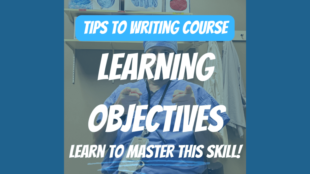 Writing course Learning Objectives