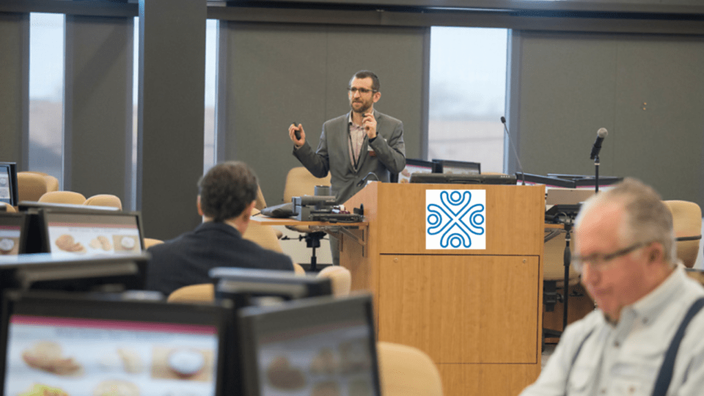 Photo of teaching in a classroom