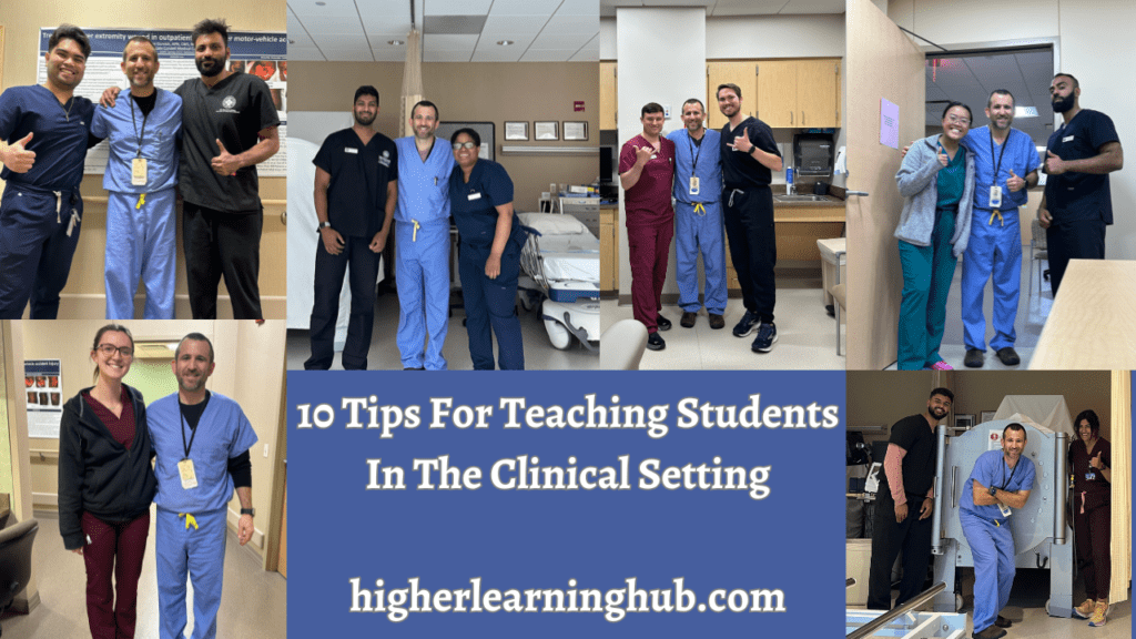 Teaching Students In The Clinical Setting