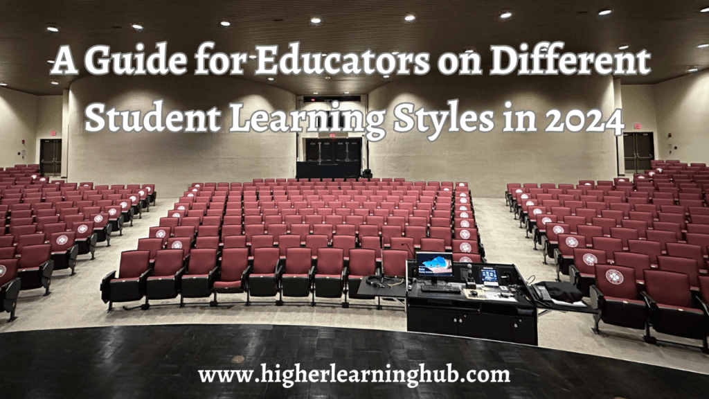 Student learning styles